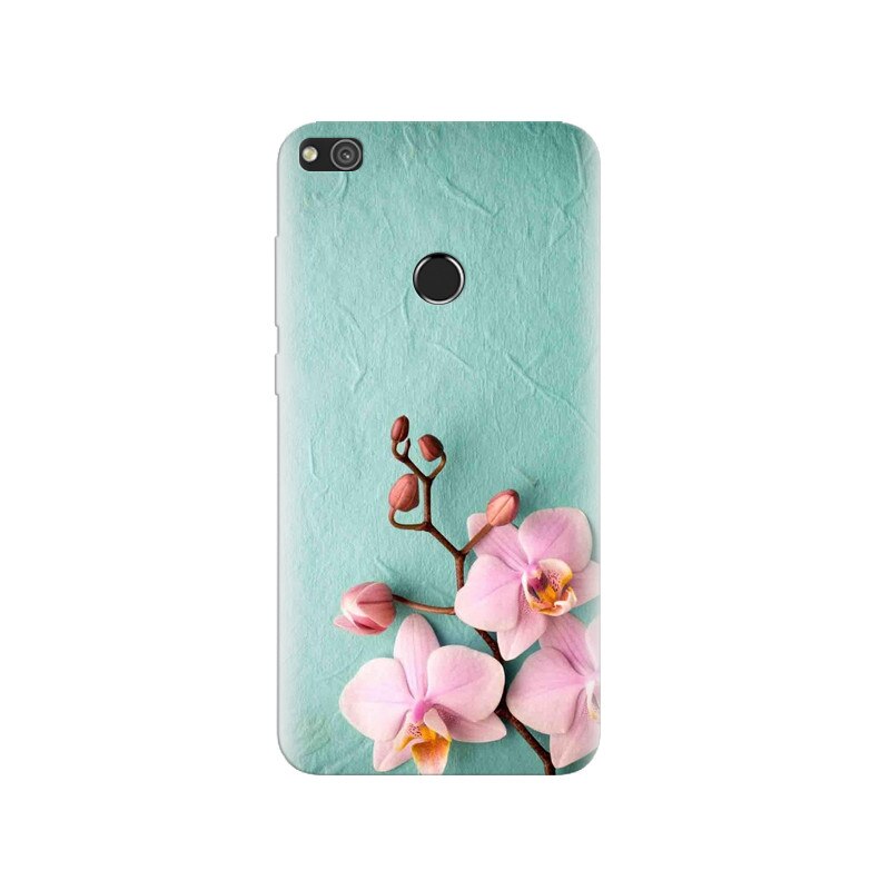 Husa Huawei P8 Lite 2017 Pink Flower Cellphone