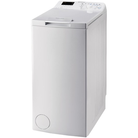 Masina de spalat rufe cu incarcare verticala Indesit BTW D71253, 7 Kg, 1200 rpm, Clasa A+++, Alb