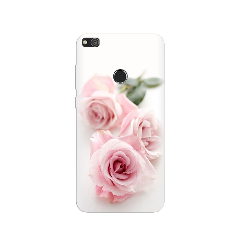 Husa Huawei P8 Lite 2017 Pink Flower 005
