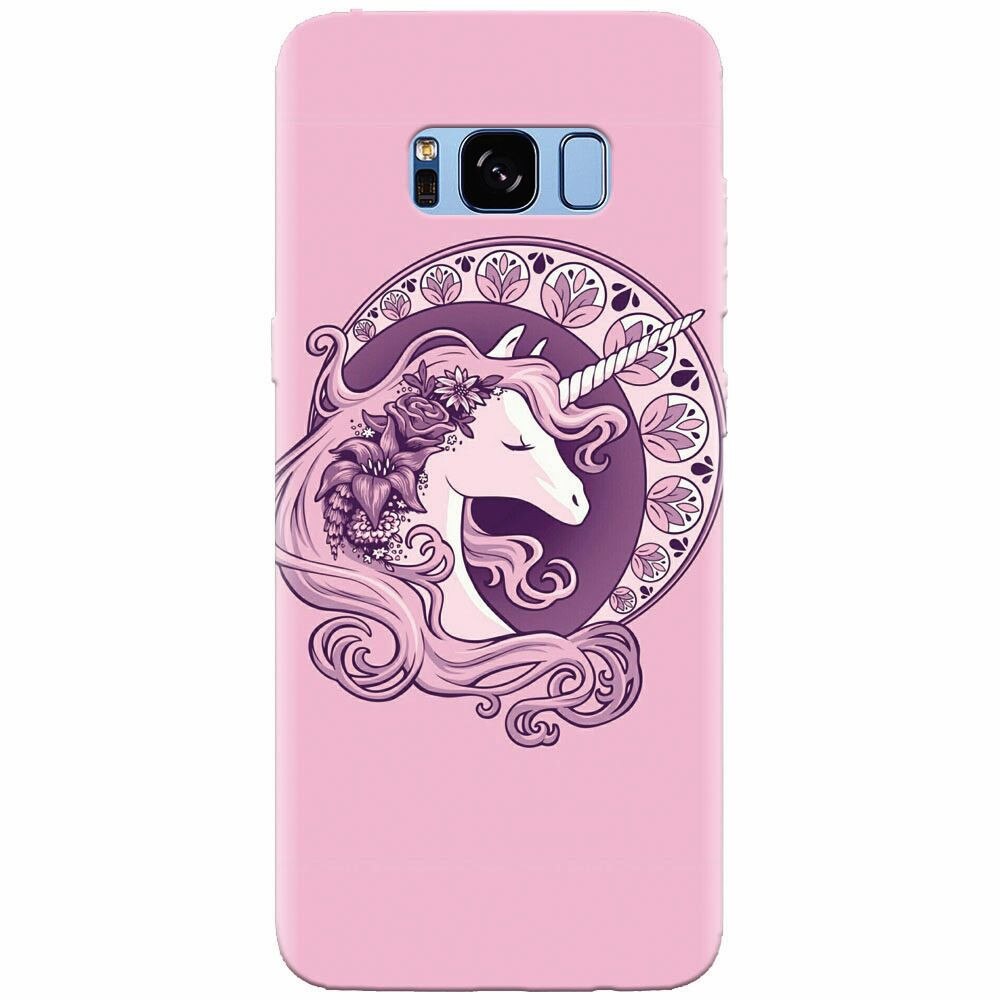 Husa silicon pentru Samsung Galaxy S8 Plus, Purple Unicorn