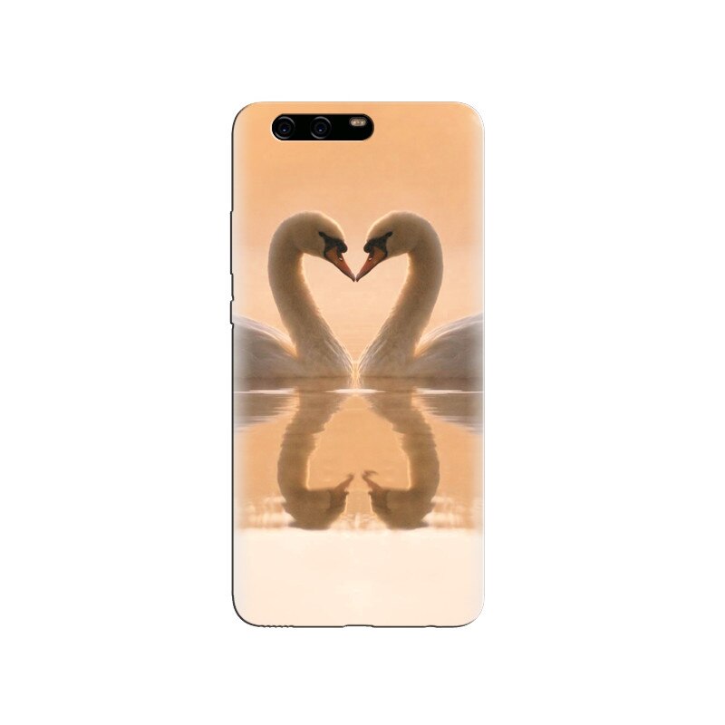 Husa Huawei P10 PLUS Love Couple Duck In Pond