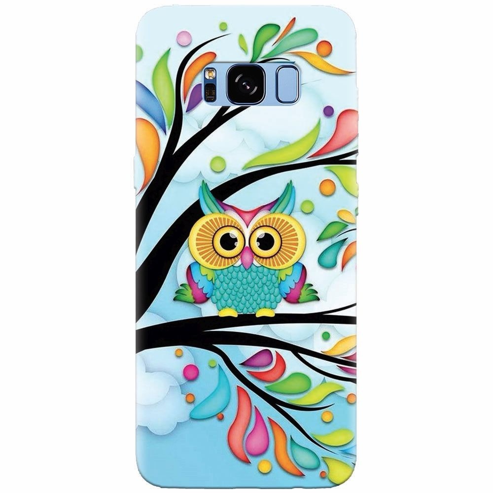 Husa silicon pentru Samsung Galaxy S8, Owl 101