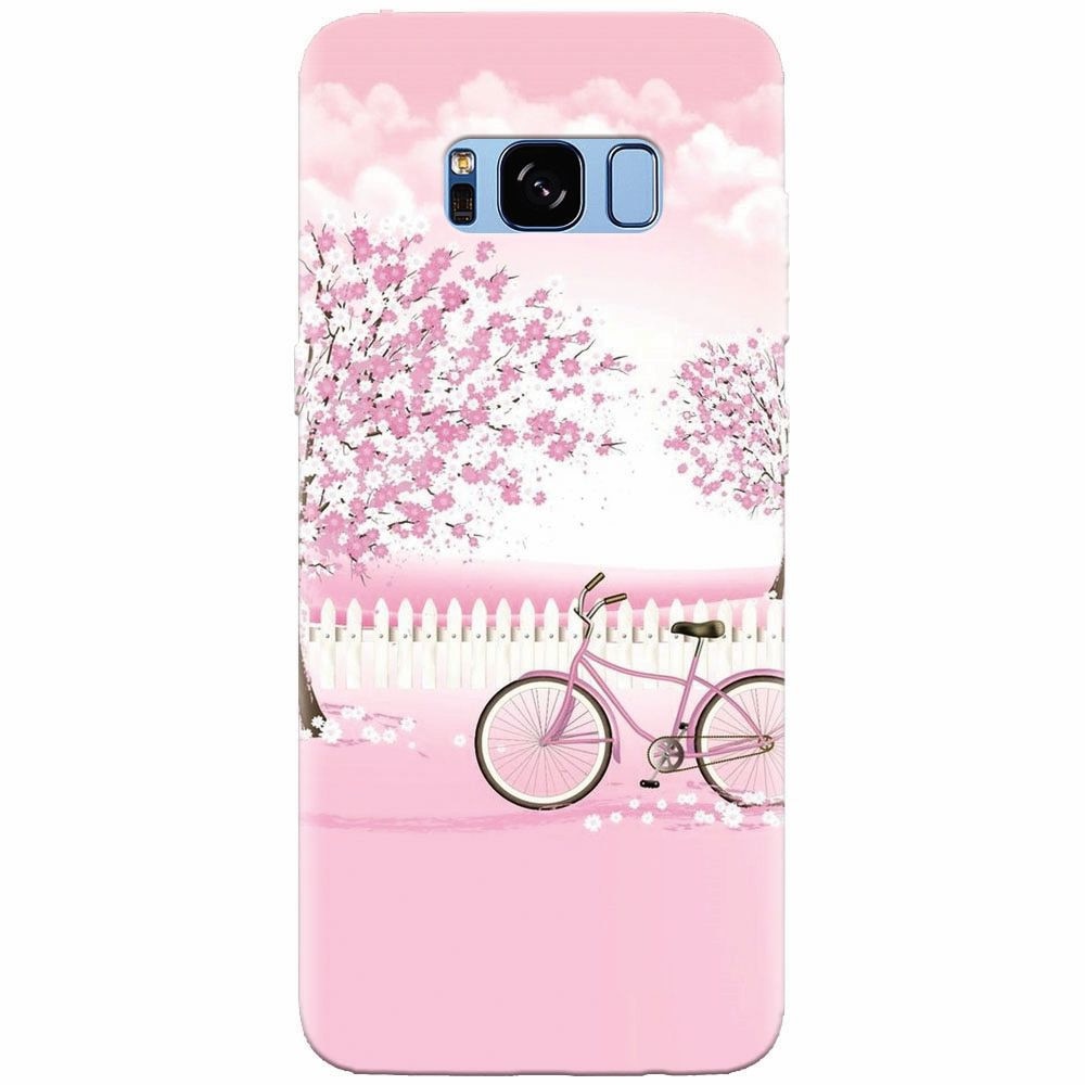 Husa silicon pentru Samsung Galaxy S8 Plus, Pink Spring