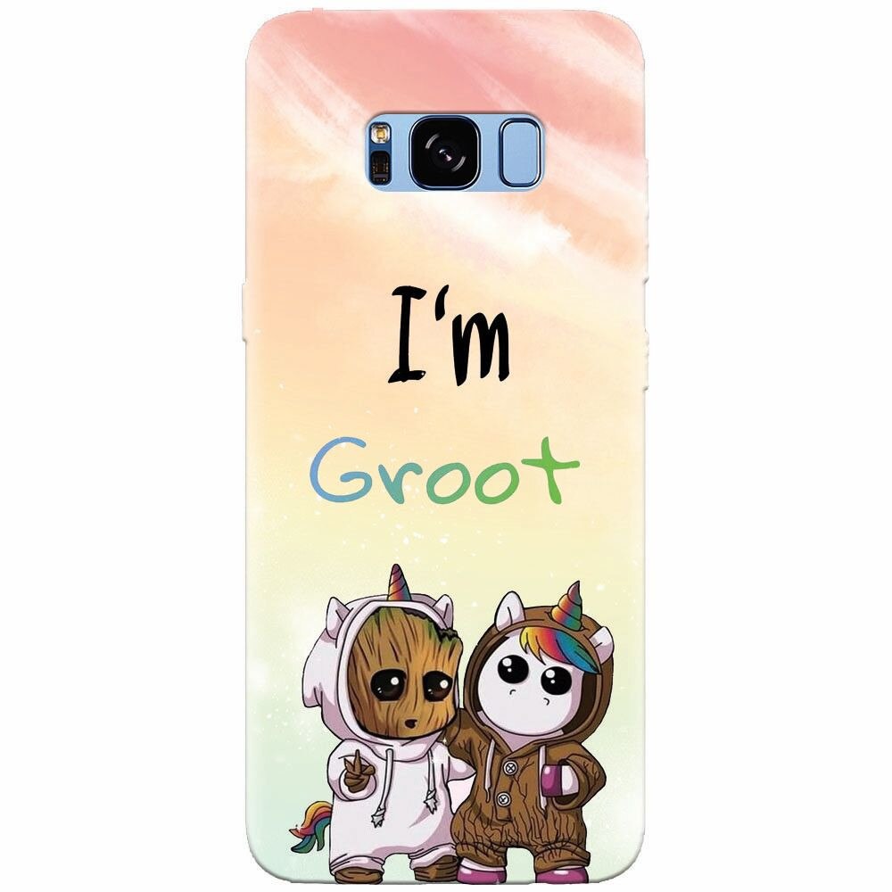 Husa silicon pentru Samsung Galaxy S8, Im Groot