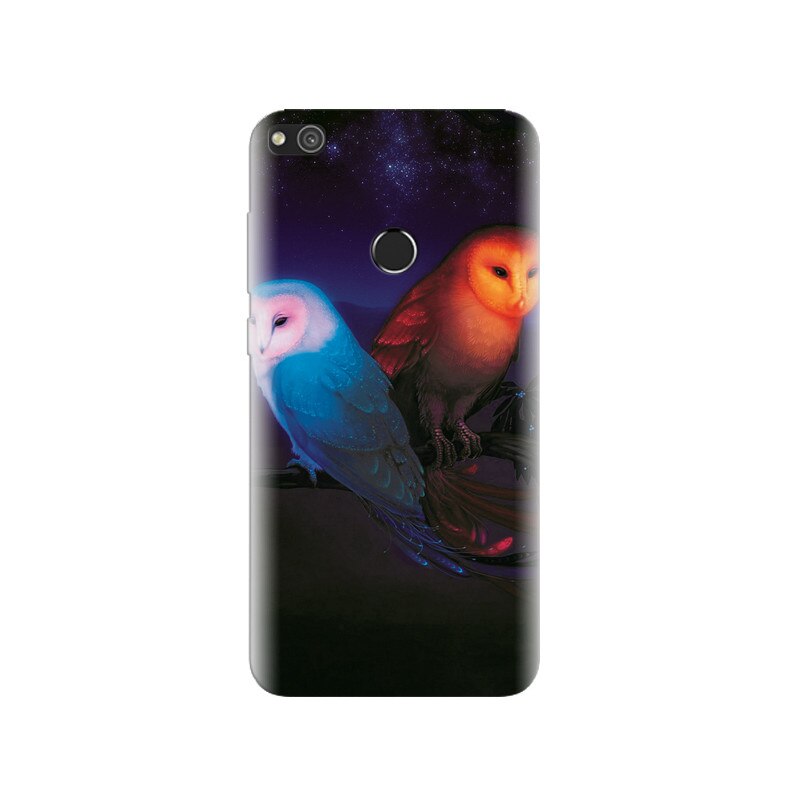 Husa Huawei P8 Lite 2017 Owl Art Bird Animal