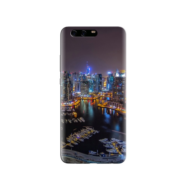Husa Huawei P10 PLUS Dubai Night City Buildings