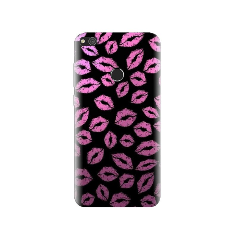 Husa Huawei P8 Lite 2017 Pink And Black Kiss