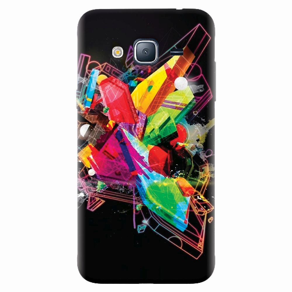 Husa silicon pentru Samsung Galaxy J5 2015, Abstract Shape