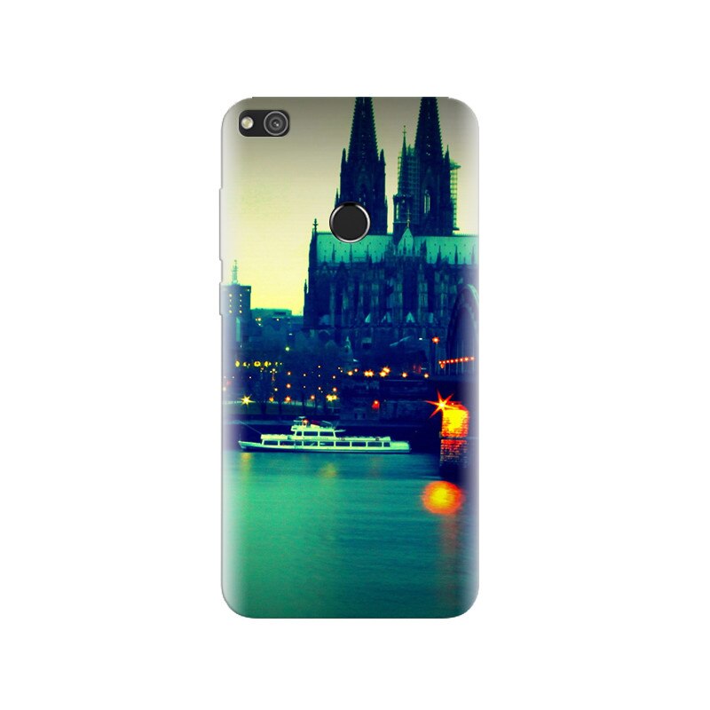 Husa Huawei P8 Lite 2017 Panoramic City River Ship