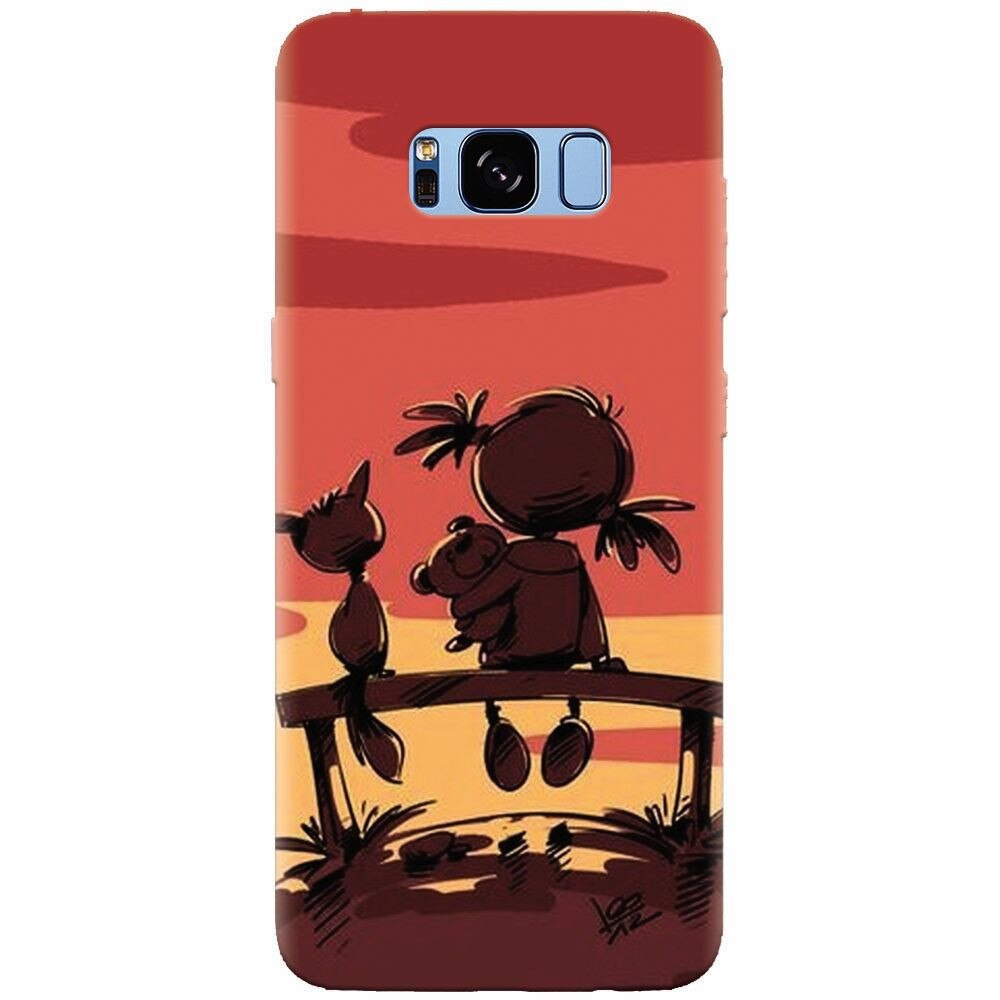 Husa silicon pentru Samsung Galaxy S8 Plus, Lovely Sunsets