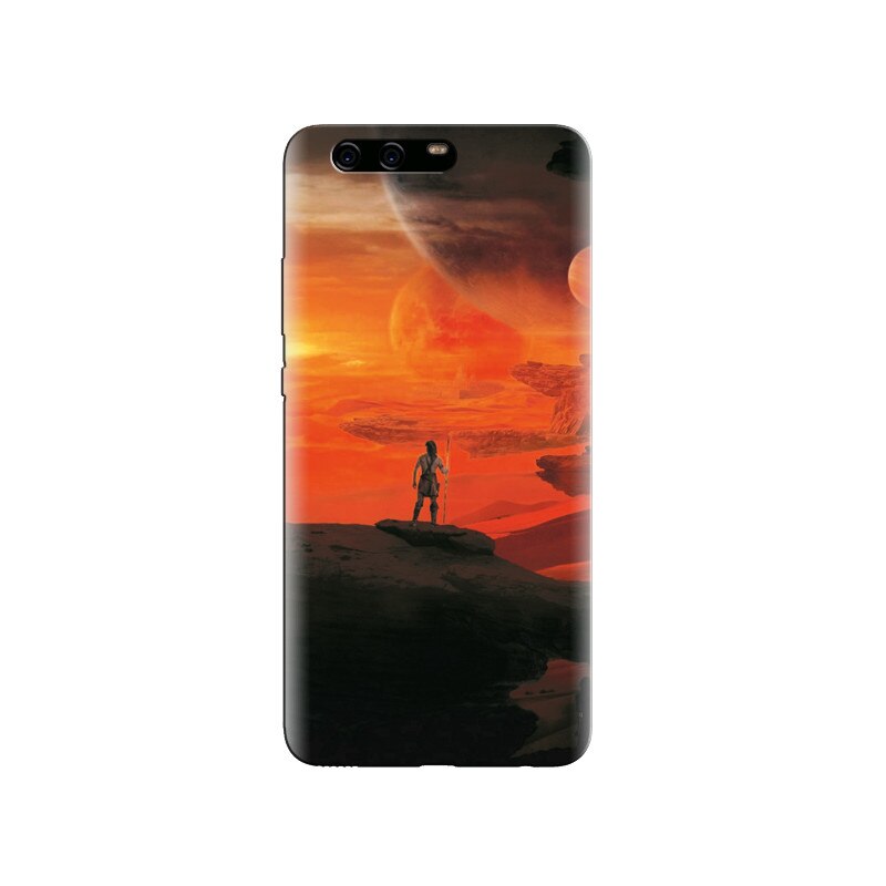Husa Huawei P10 Different World Man See On Rocks Fantasy