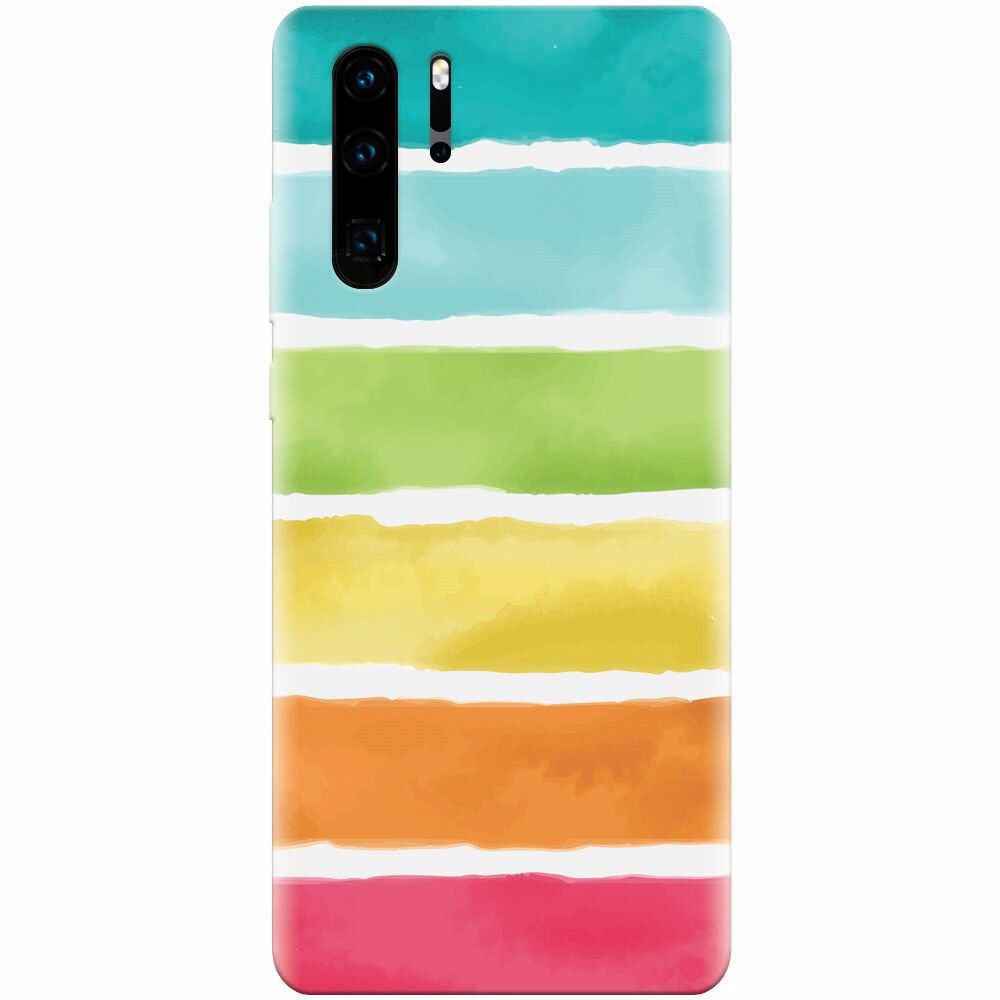 Husa silicon pentru Huawei P30 Pro, Watercolors