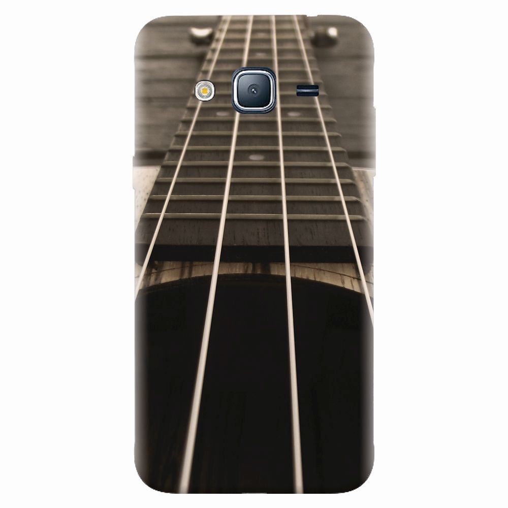 Husa silicon pentru Samsung Galaxy J5 2015, Bass Guitar