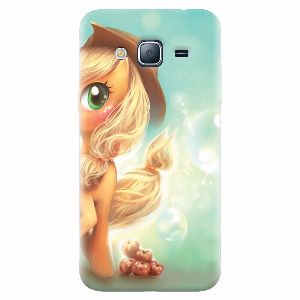 Husa silicon pentru Samsung Galaxy J7 2015, Applejack Pony Cute K