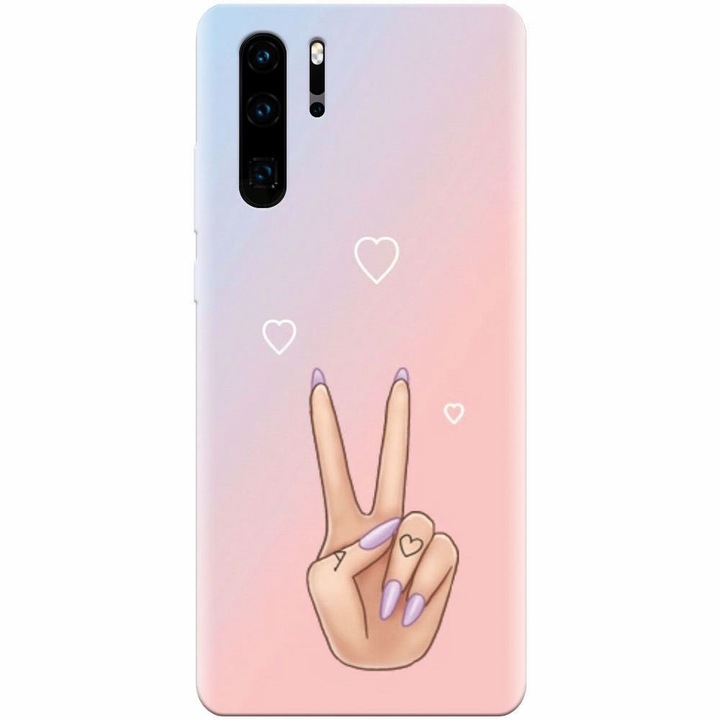 Силиконов калъф за Huawei P30 Pro, Victory Love
