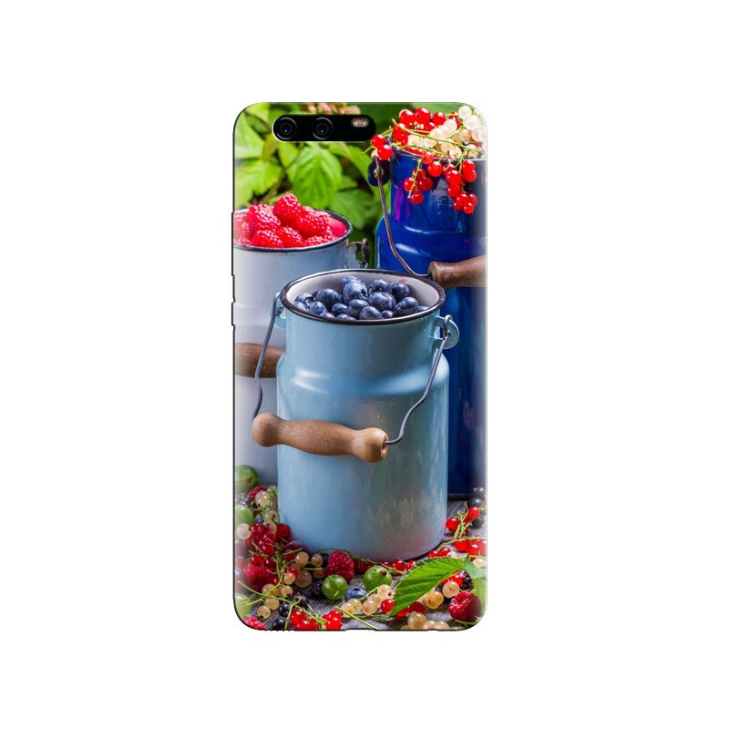 Husa Huawei P10 PLUS Forest Fruits Blueberries Raspberries Jars