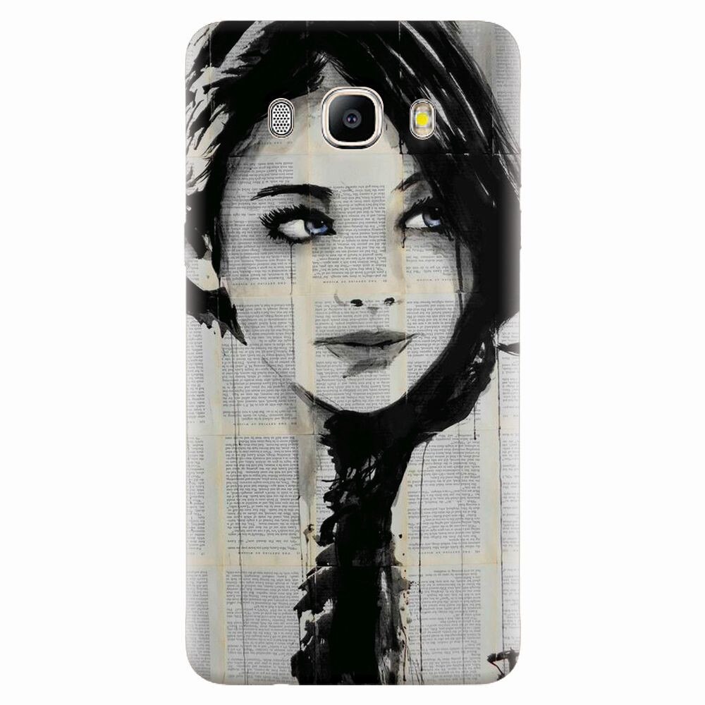 Husa silicon pentru Samsung Galaxy J7 2016, Blue Eyes