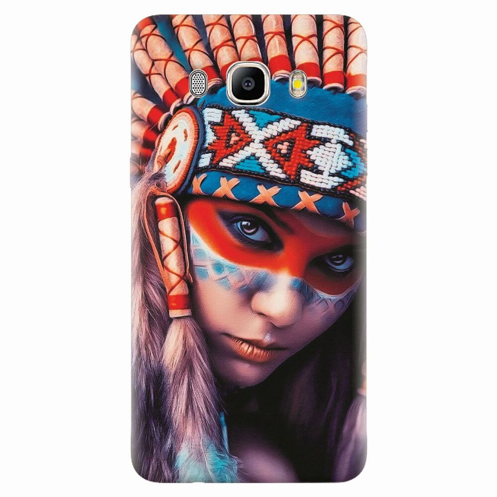 Husa silicon pentru Samsung Galaxy J7 2016, Attractive Girl Model