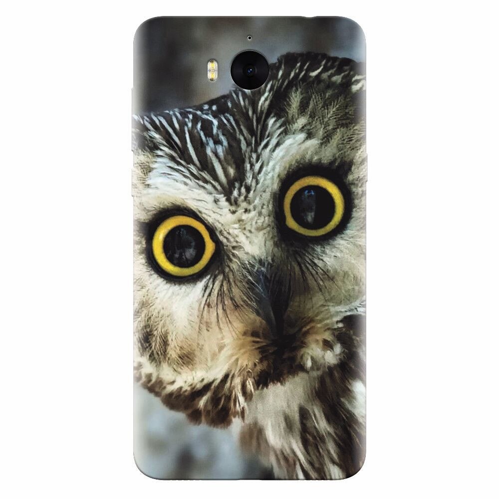 Husa silicon pentru Huawei Y6 2017, Owl