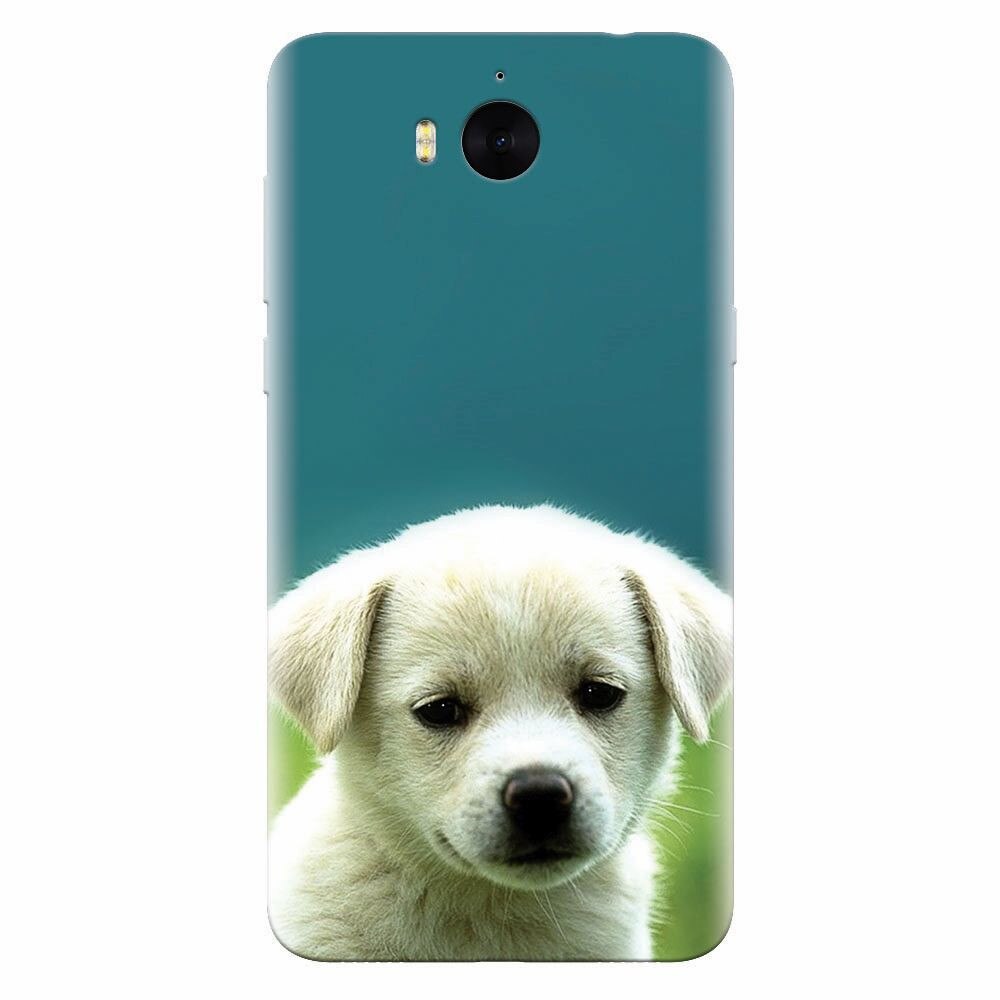 Husa silicon pentru Huawei Y6 2017, Puppy Style