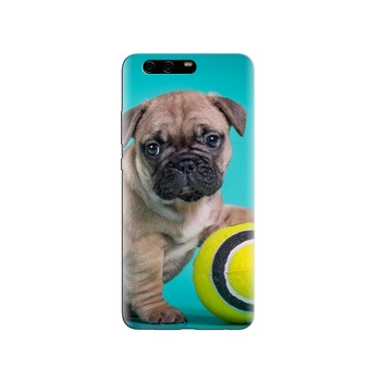 Husa Huawei P10 French Bulldog Puppy With Ball Husa Huawei P10 French Bulldog Puppy With Ball