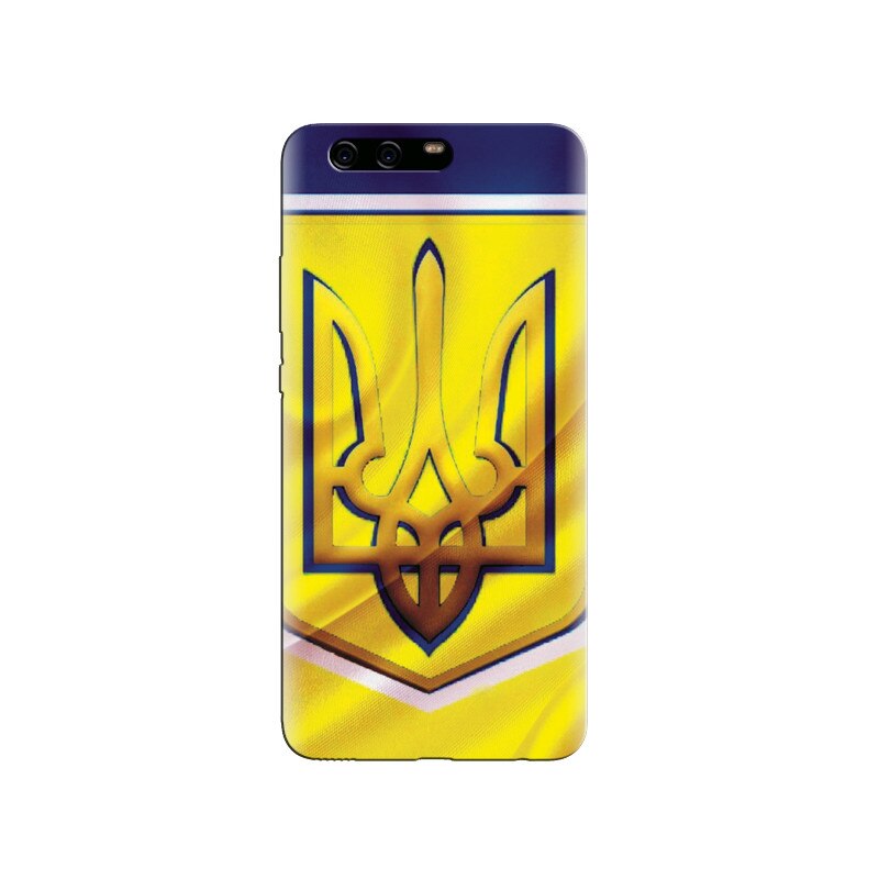 Husa Huawei P10 Flag And Coat Arms Ukraine