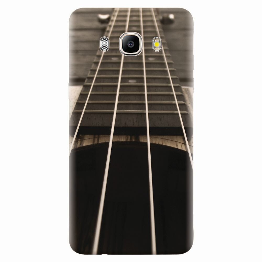 Husa silicon pentru Samsung Galaxy J7 2016, Bass Guitar
