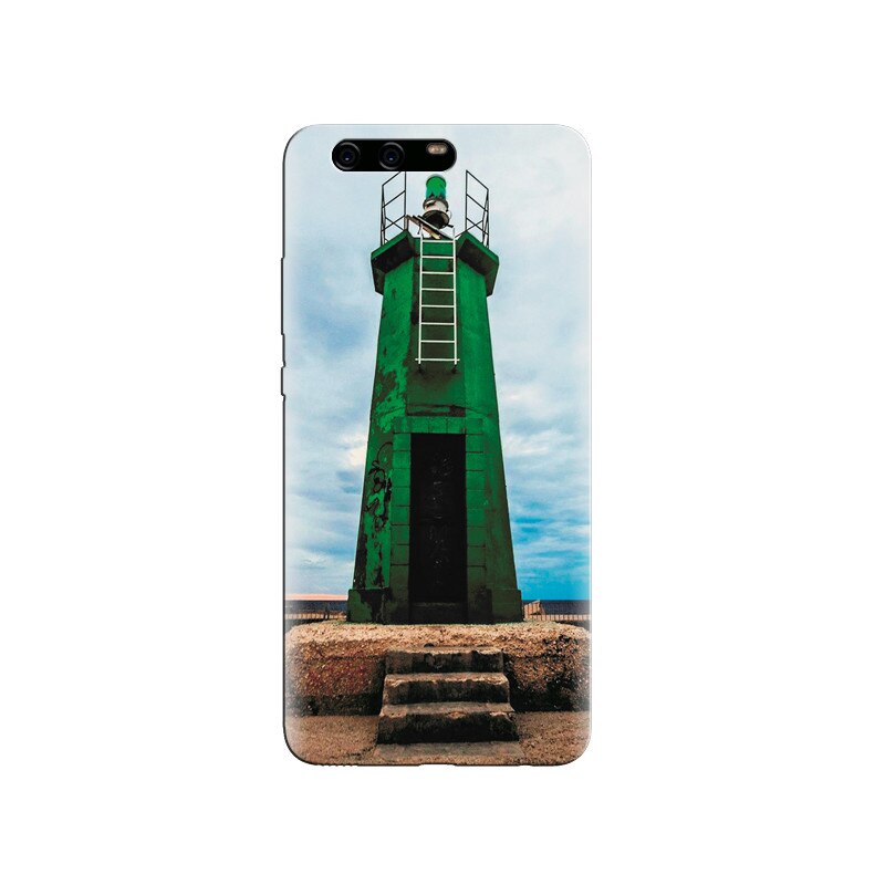 Husa Huawei P10 PLUS Green Light House Hd Latests