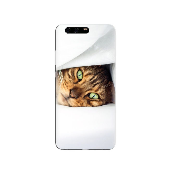 Калъф Huawei P10 PLUS Green Eyes Cat In Bed