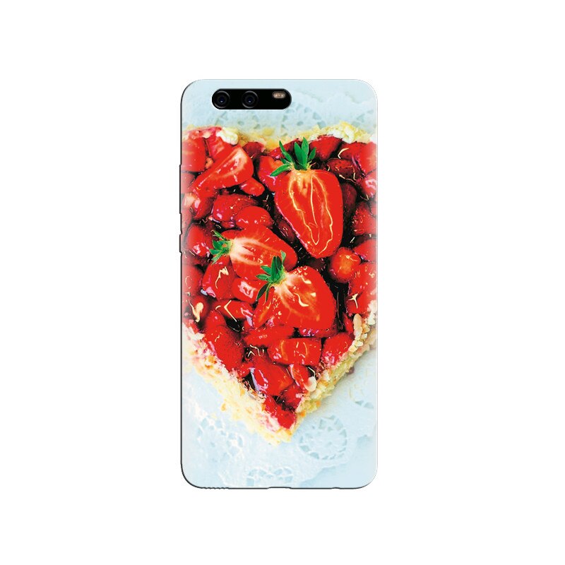 Husa Huawei P10 Heart Cake With Strawberries Hd Pics