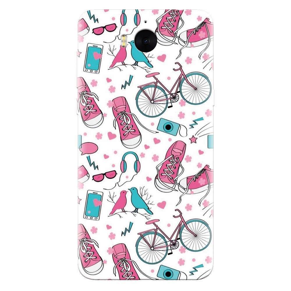Husa silicon pentru Huawei Y6 2017, Travel