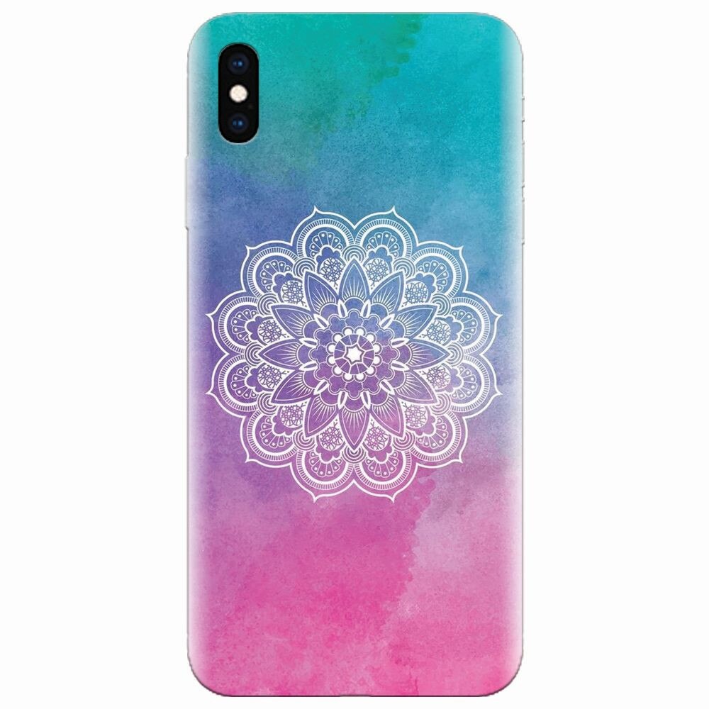 Husa silicon pentru Apple Iphone XS Max, Mandala