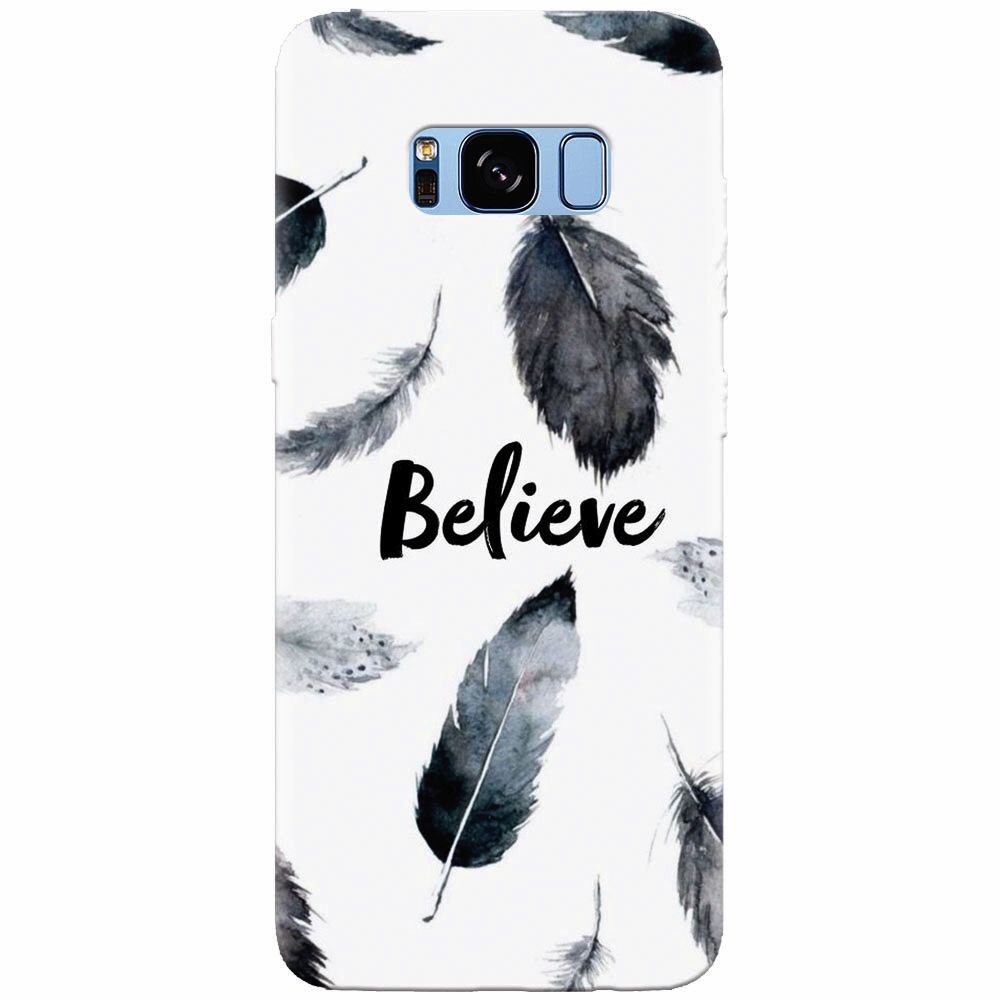 Husa silicon pentru Samsung Galaxy S8 Plus, Believe
