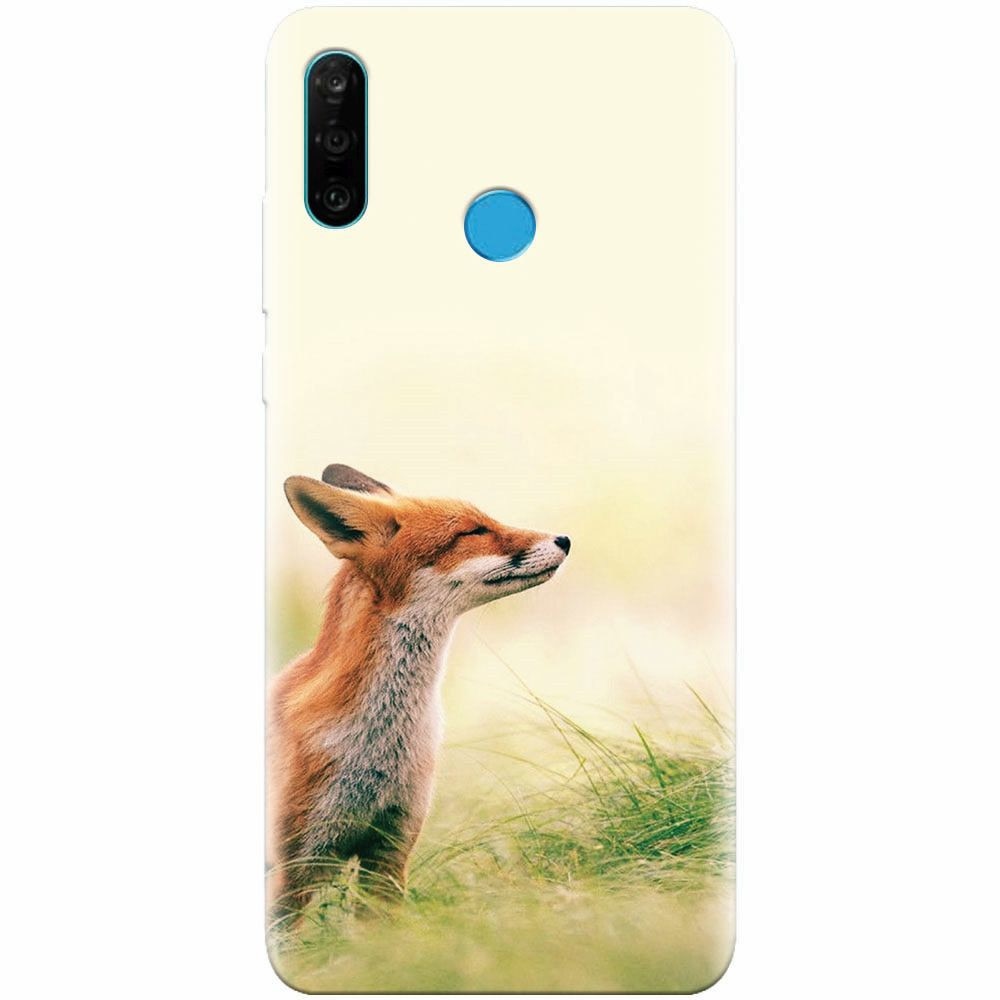 Husa silicon pentru Huawei P30 Lite, Fox Scenting Breeze