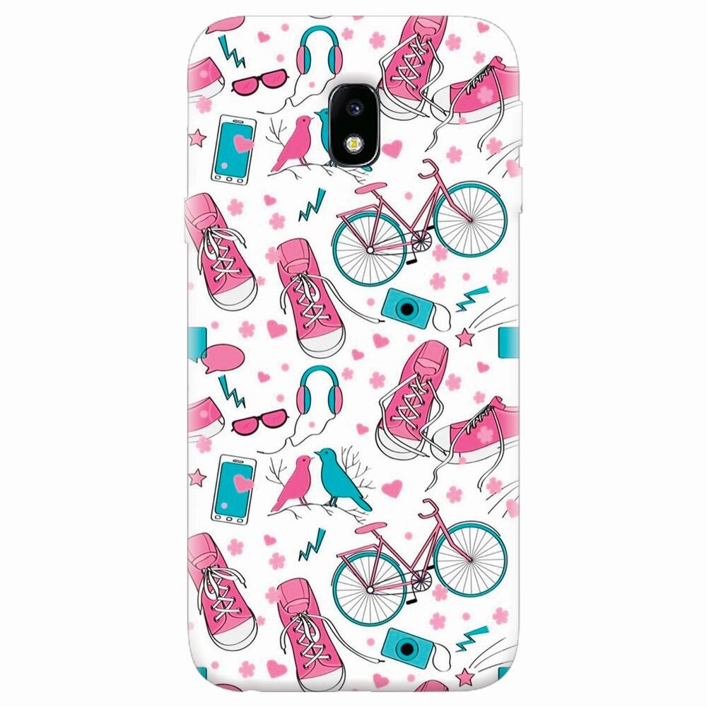Husa silicon pentru Samsung Galaxy J7 2017, Travel