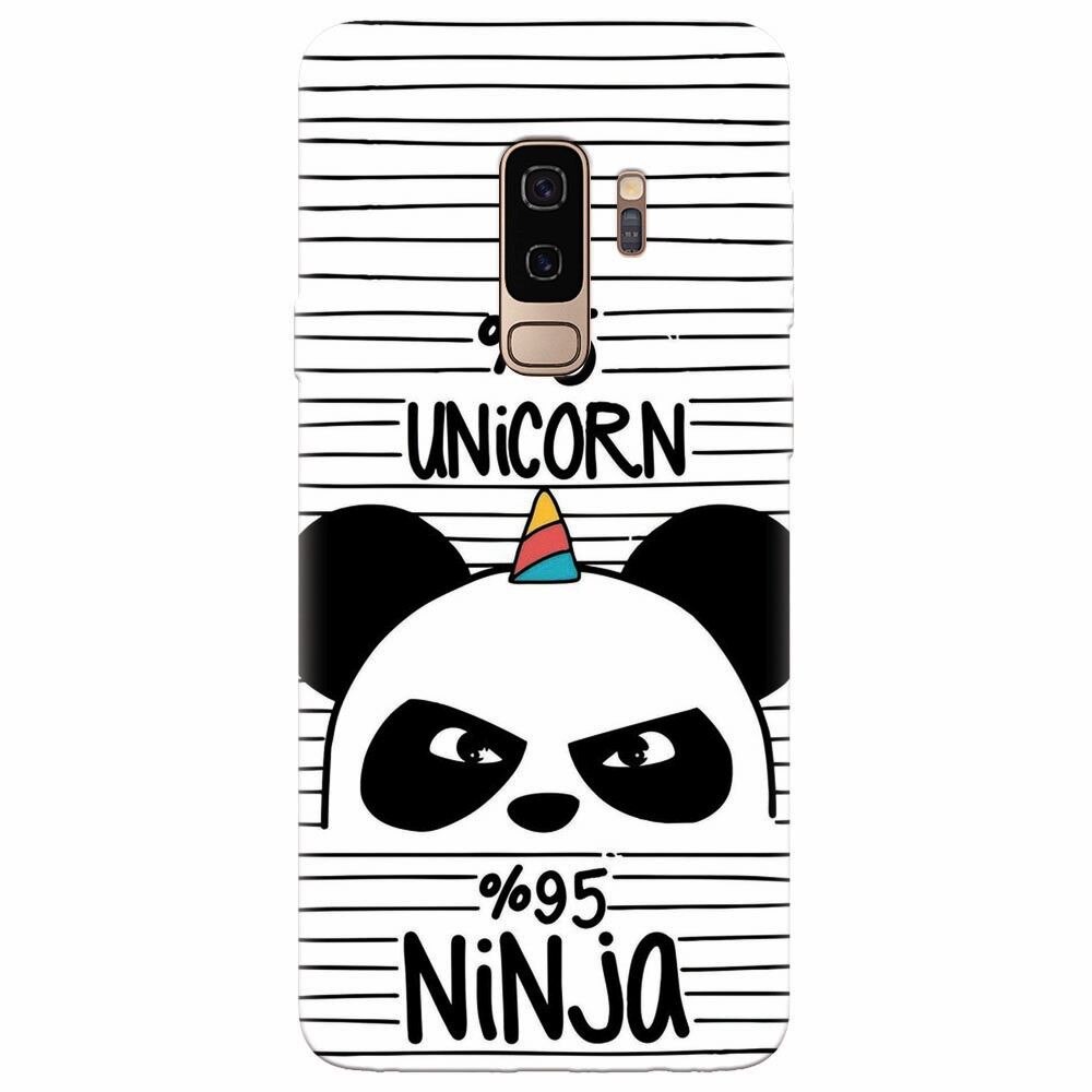 Husa silicon pentru Samsung Galaxy S9 Plus, Unicorn Ninja