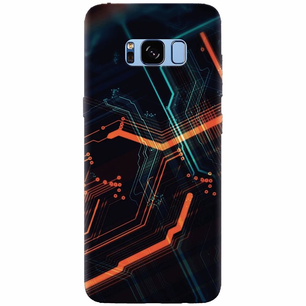 Husa silicon pentru Samsung Galaxy S8, Circuits