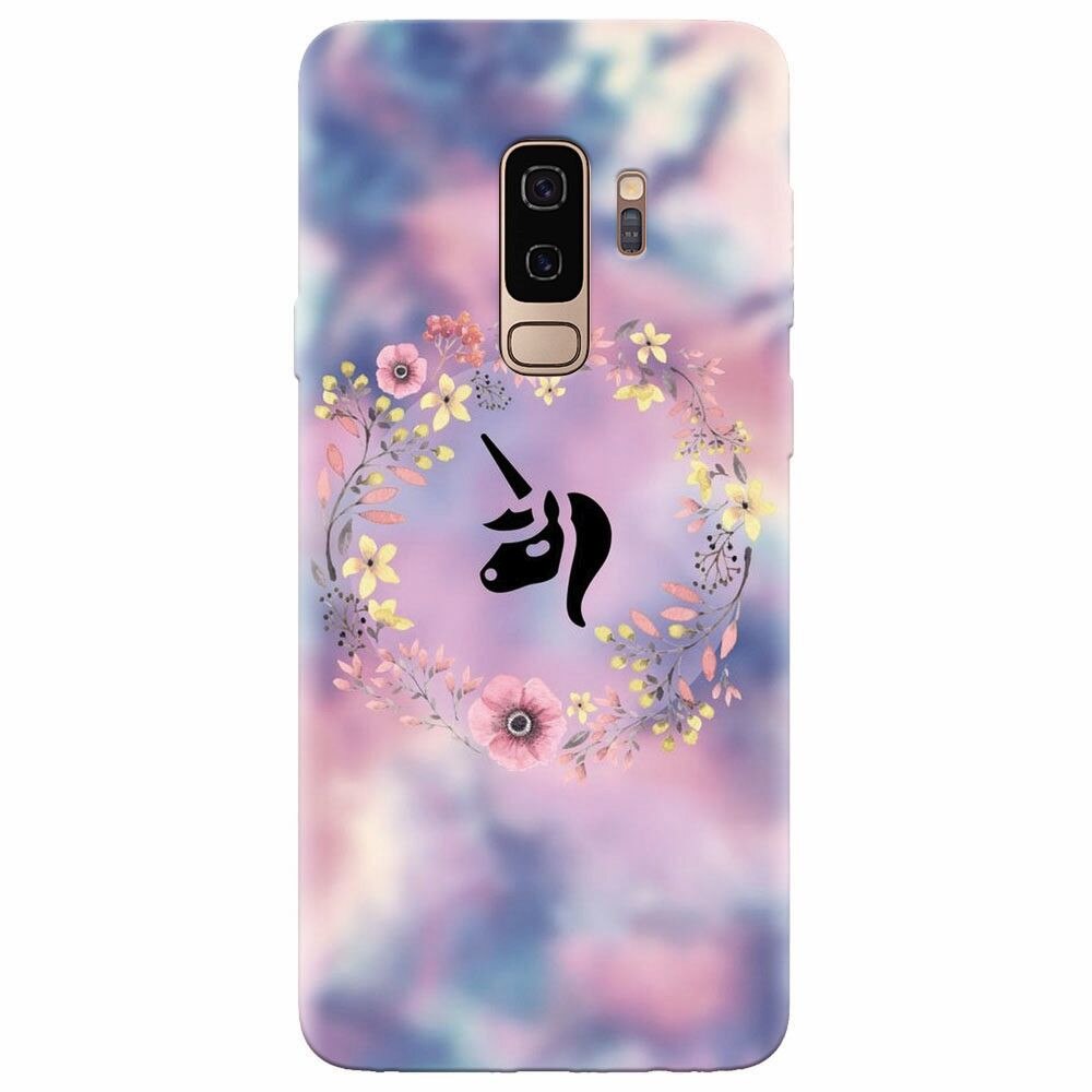 Husa silicon pentru Samsung Galaxy S9 Plus, Unicorn Icon