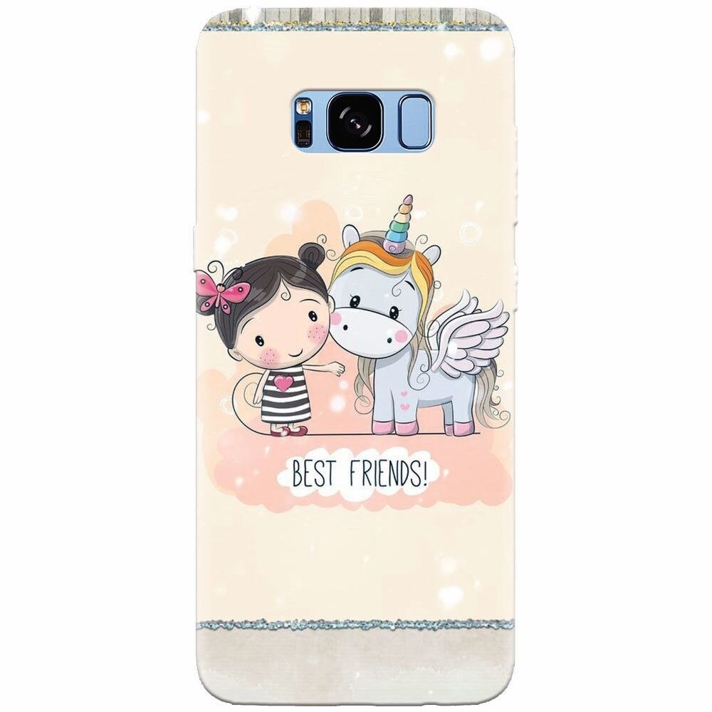 Husa silicon pentru Samsung Galaxy S8 Plus, Best Friends