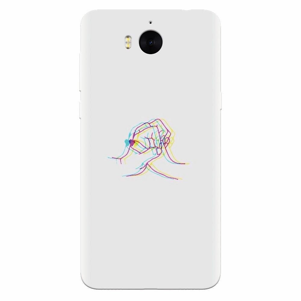 Husa silicon pentru Huawei Y5 2017, With Love