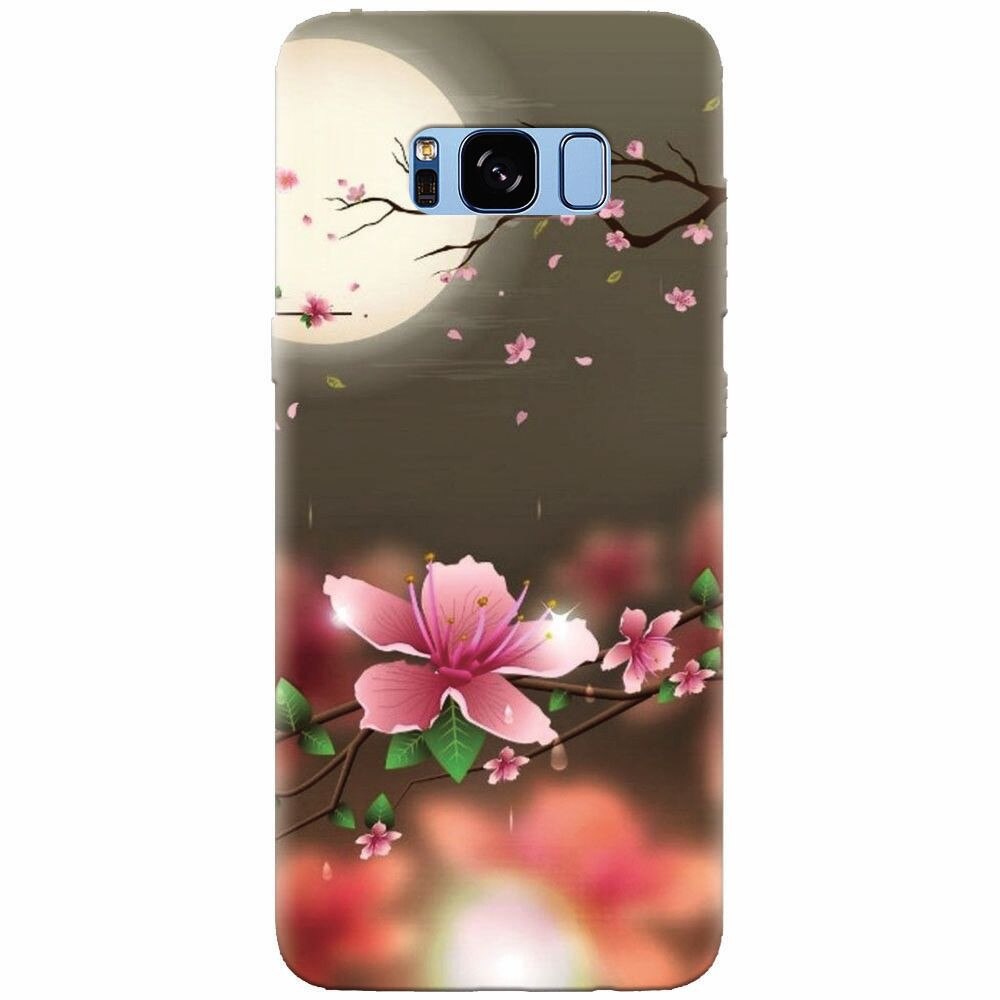 Husa silicon pentru Samsung Galaxy S8, Flowers 101