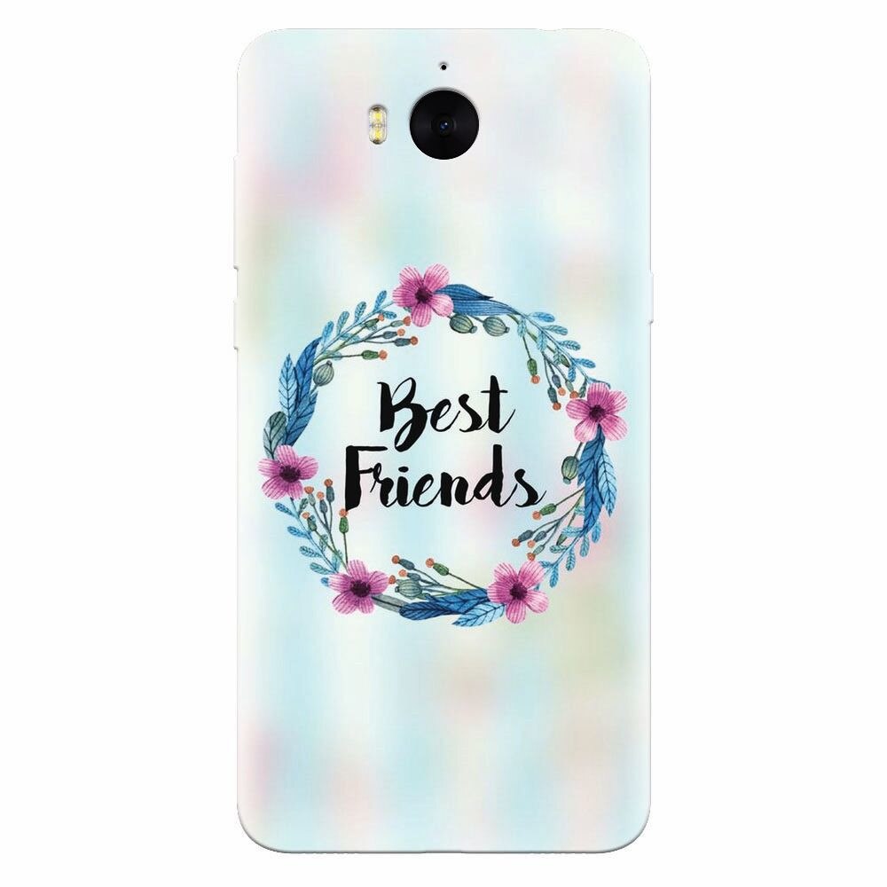 Husa silicon pentru Huawei Y5 2017, Best Friends 001