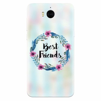Husa silicon pentru Huawei Y5 2017, Best Friends 001 Husa silicon pentru Huawei Y5 2017, Best Friends 001