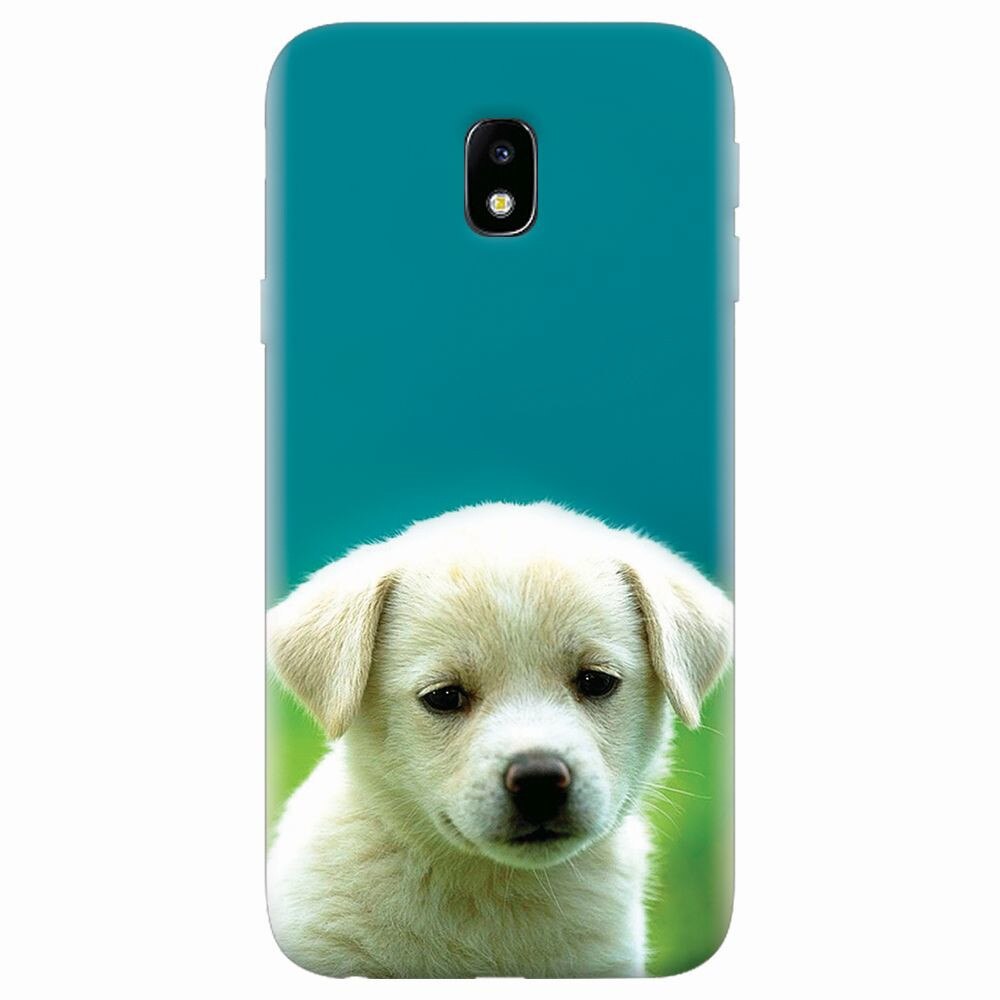 Husa silicon pentru Samsung Galaxy J7 Pro 2017, Puppy Style