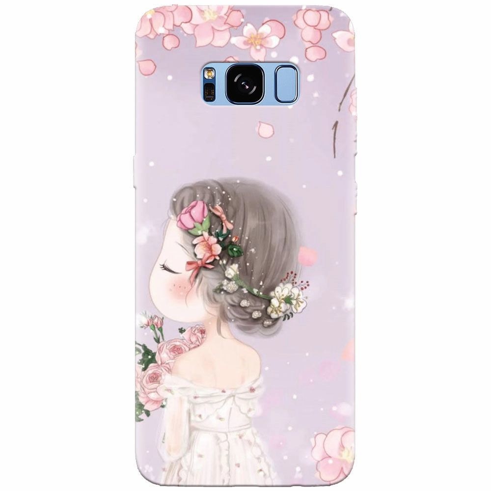 Husa silicon pentru Samsung Galaxy S8 Plus, Girl 001