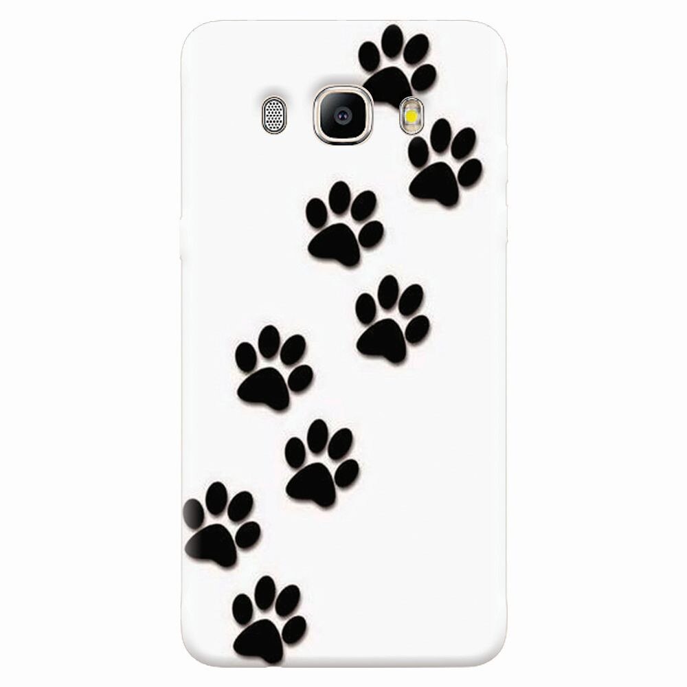 Husa silicon pentru Samsung Galaxy J7 2016, Dog Mark