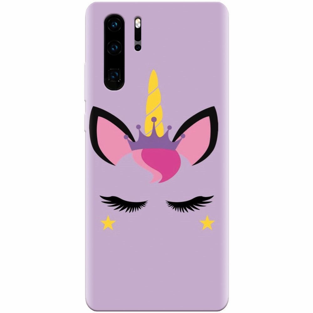 Husa silicon pentru Huawei P30 Pro, Unicorn Shine