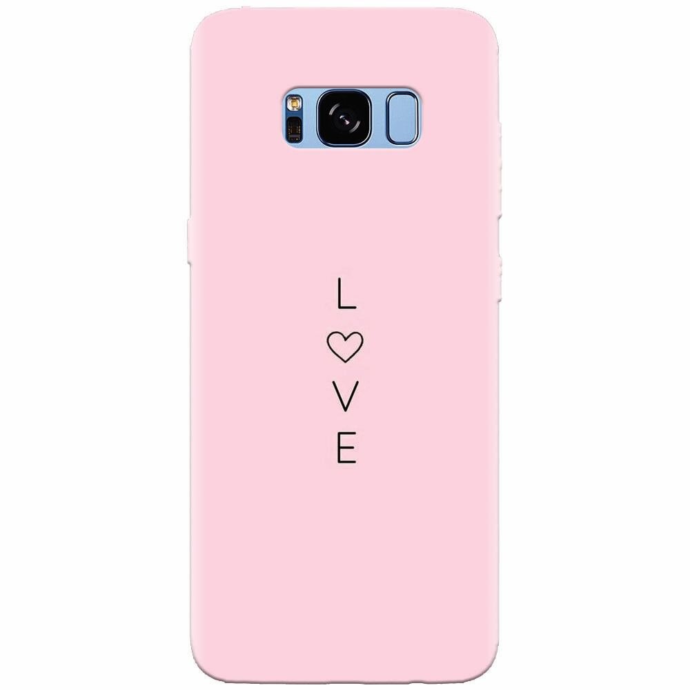 Husa silicon pentru Samsung Galaxy S8, Love