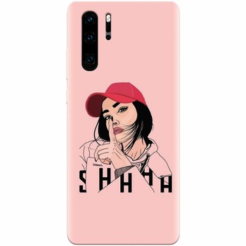 Husa silicon pentru Huawei P30 Pro, Shhh Husa silicon pentru Huawei P30 Pro, Shhh