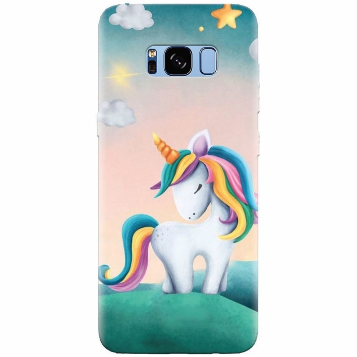 Szilikon tok Samsung Galaxy S8, Magic Unicorn telefonhoz
